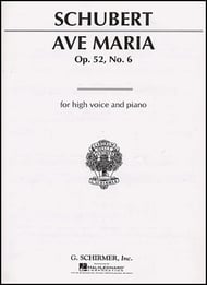 Ave Maria Vocal Solo & Collections sheet music cover